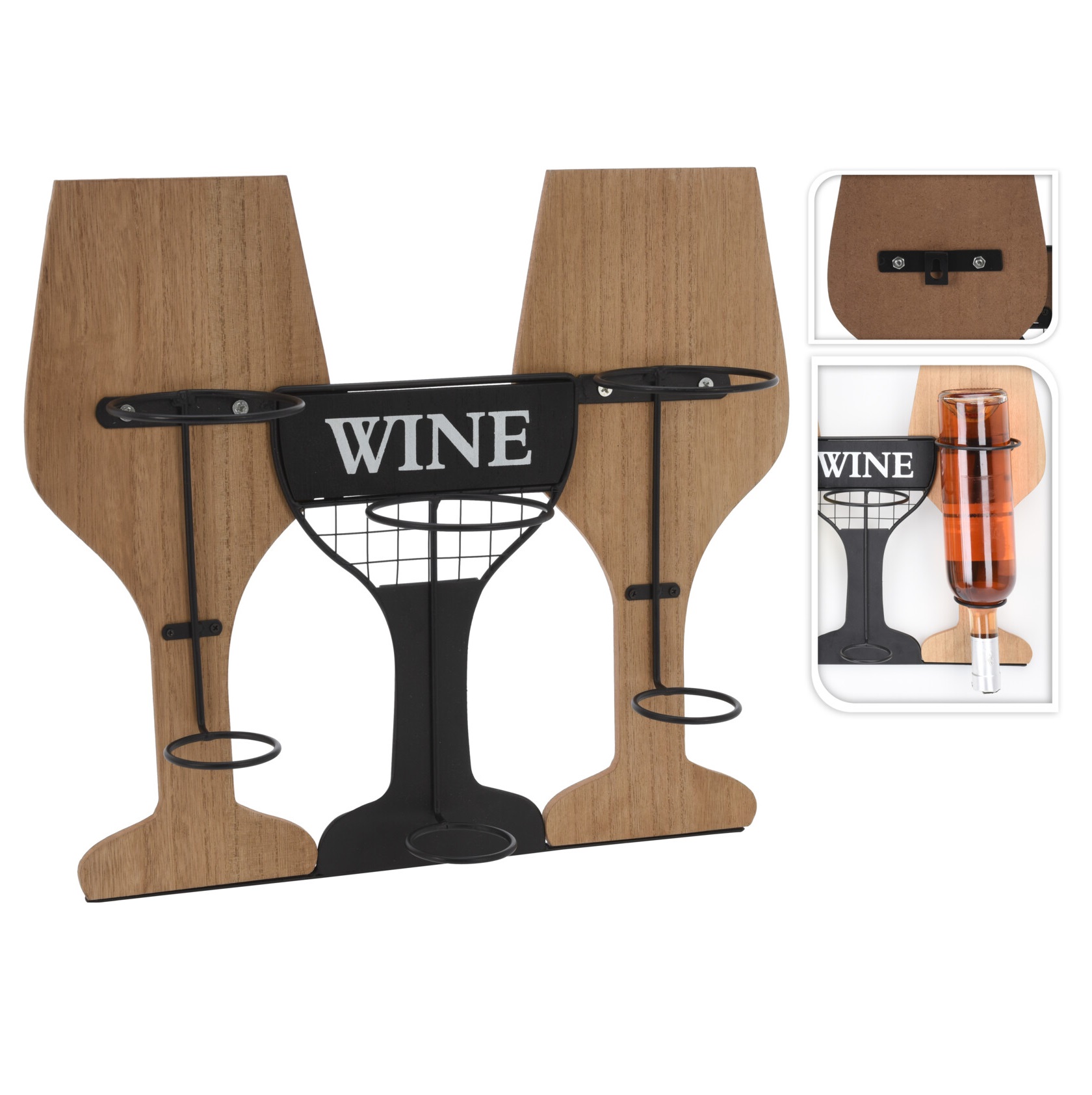 Accessori - cantinetta portabottiglie posti 54 linea pinewood in legno di  pino naturale by kesper - Italian Wine Shop - Saper bere bene