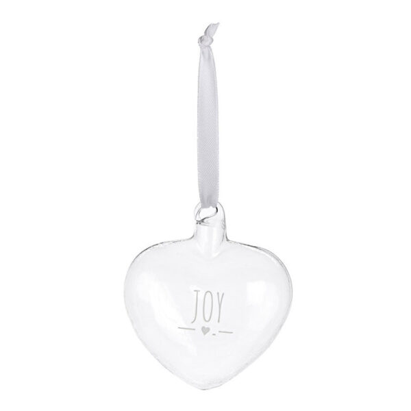 Cuore in vetro borosilicato Joy